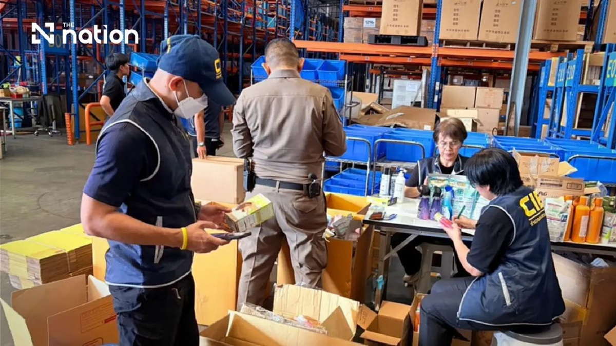 Thailand Police Bust Illegal Japanese Product Warehouse Supplying Online Sellers