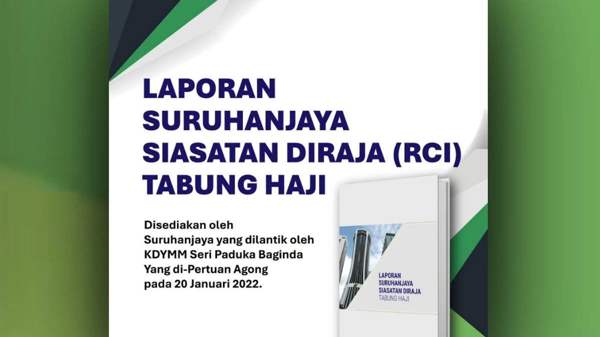 RCI Calls for Swift Action on Tabung Haji Investigations Spanning 2014-2020 Period