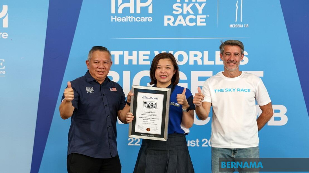 EBENE Aims for Malaysia Book of Records with Sports Recovery Push at Sky Race 2026