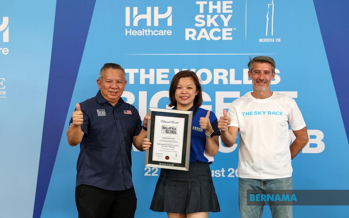 EBENE Aims for Malaysia Book of Records with Sports Recovery Push at Sky Race 2026