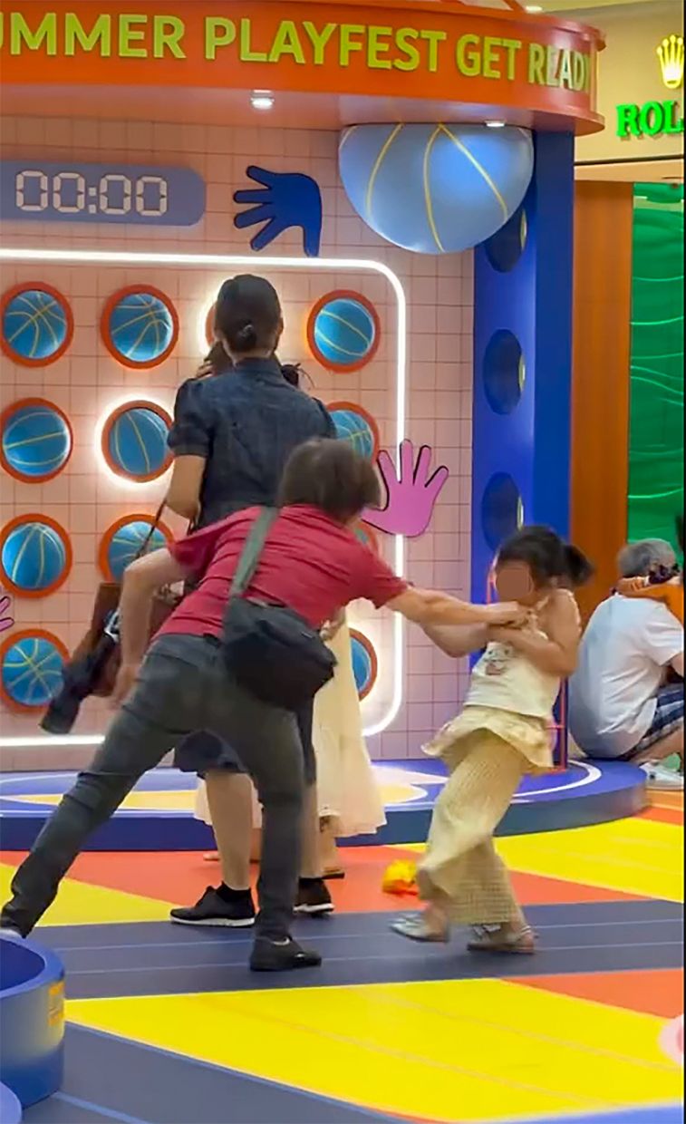 Two women arrested after altercation at Hong Kong shopping mall leaves child injured