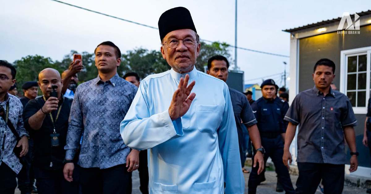 Anwar Urges Negri Sembilan Voters to Back Unity Government as Polls Near