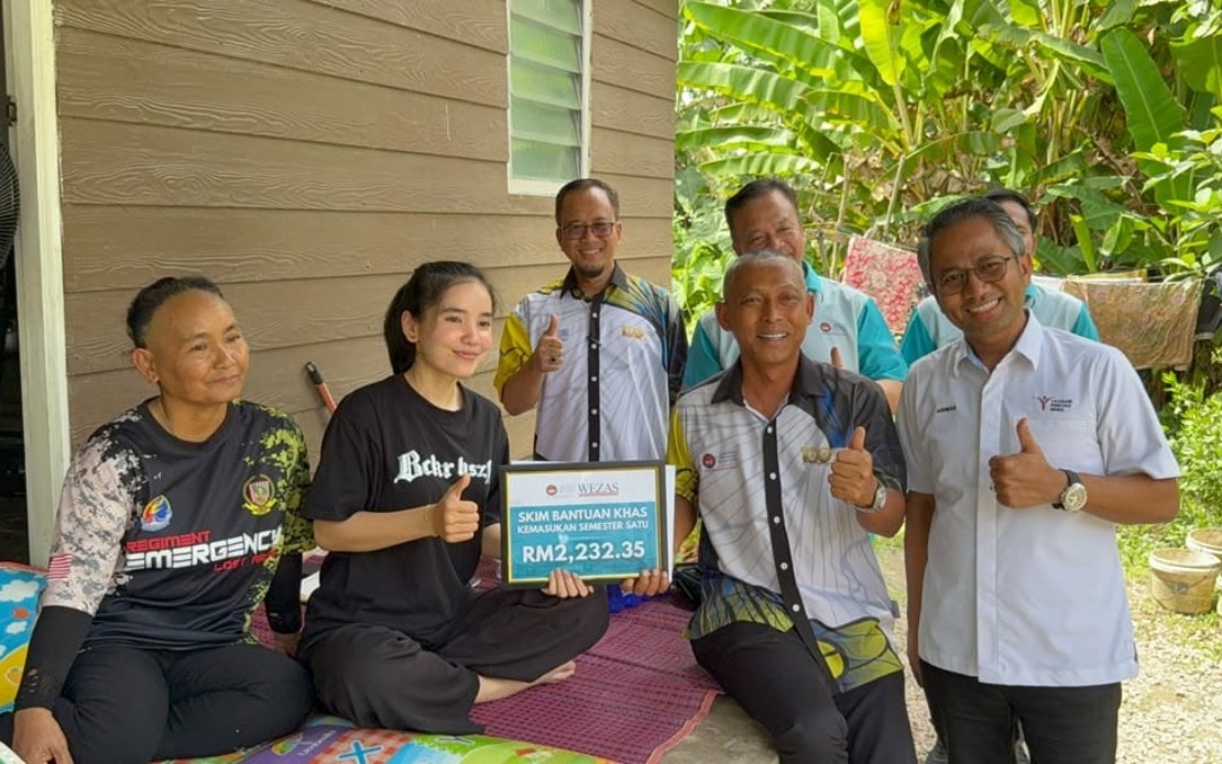 UPSI Grants Financial Aid to Three Outstanding Students, Including STPM Achiever Lovely Sabana