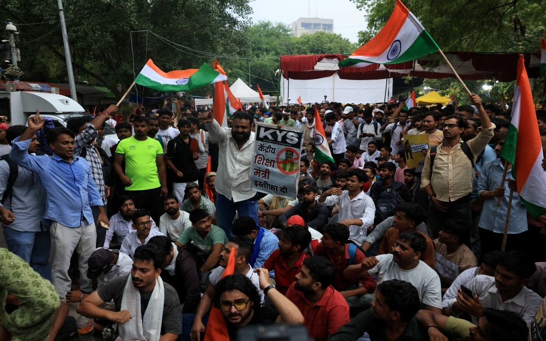 India's Youth Movement Demands Education Overhaul as Parliament Session Opens