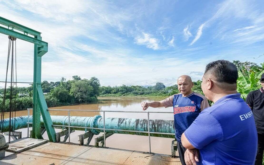 Armizan Inspects Papar Water Supply Projects Amid Capacity Expansion Drive