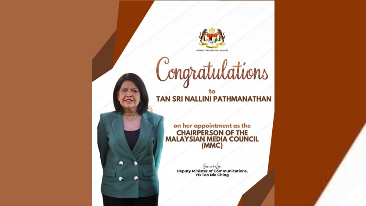 Teo Welcomes Nallini's MMC Leadership, Citing Press Freedom Credentials