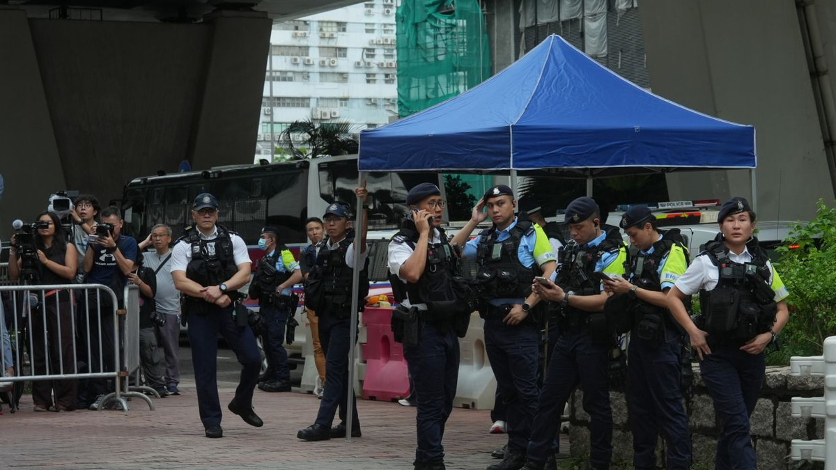Hong Kong Woman Detained Over T-Shirt Message as Court Delivers Sedition Verdict