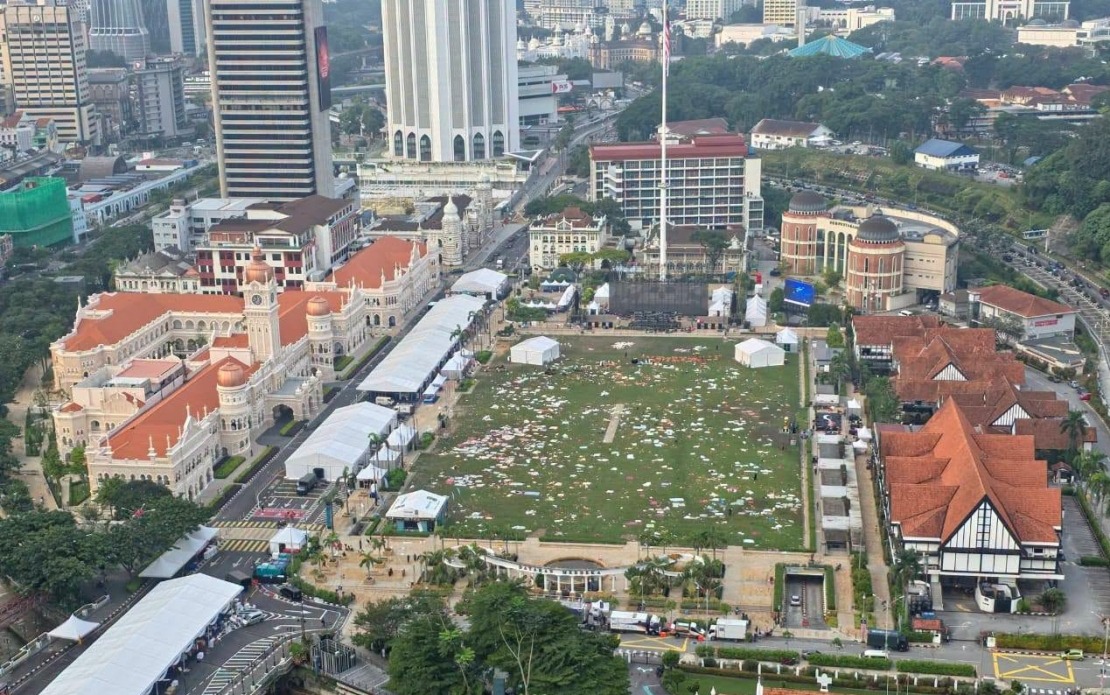Hannah Yeoh Commends DBKL's Cleanup Efforts, Calls for Shared Civic Responsibility After World Cup Screening