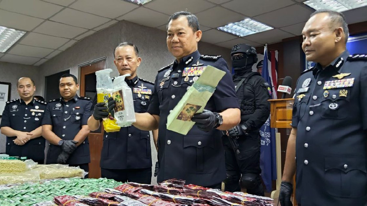 Police Dismantle Drug Distribution Network in Masai; RM8.49 Million Haul Seized