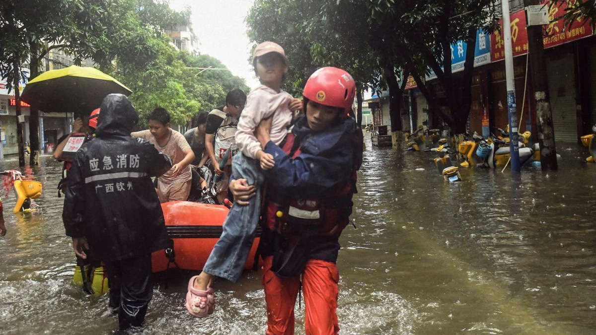 China's Summer Fury: Typhoon and Landslides Kill Dozens as Rescuers Battle Flooding
