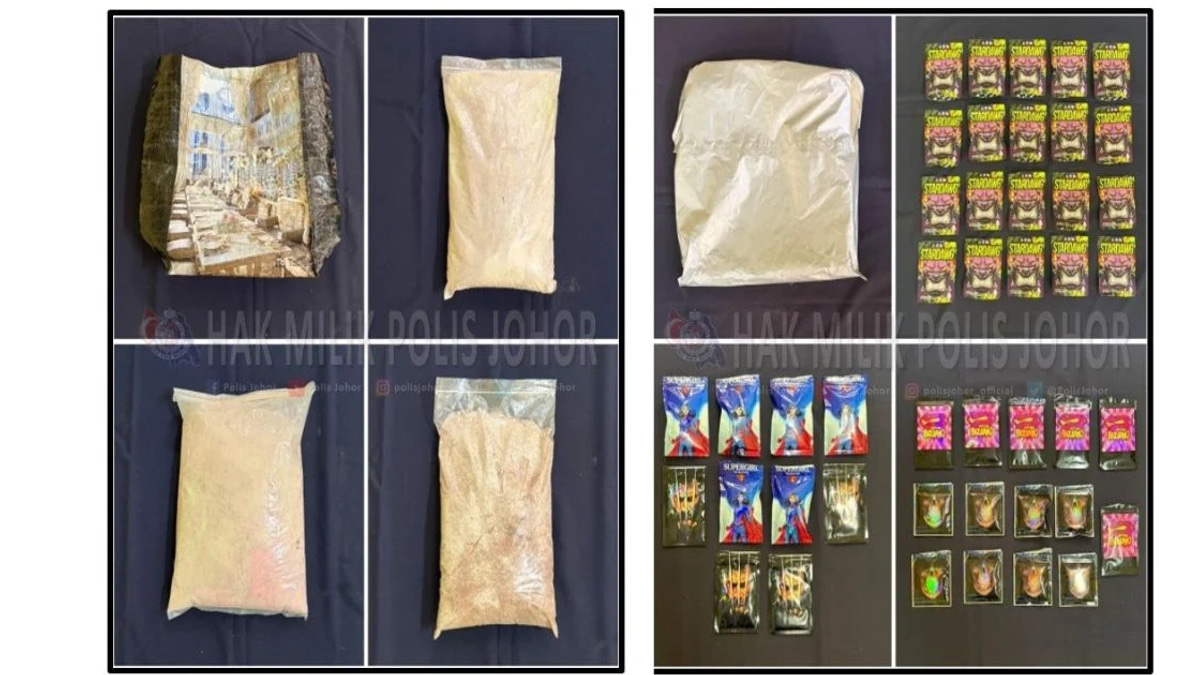 Married Couple Nabbed in RM3.59 Million Drug Seizure in Kulai
