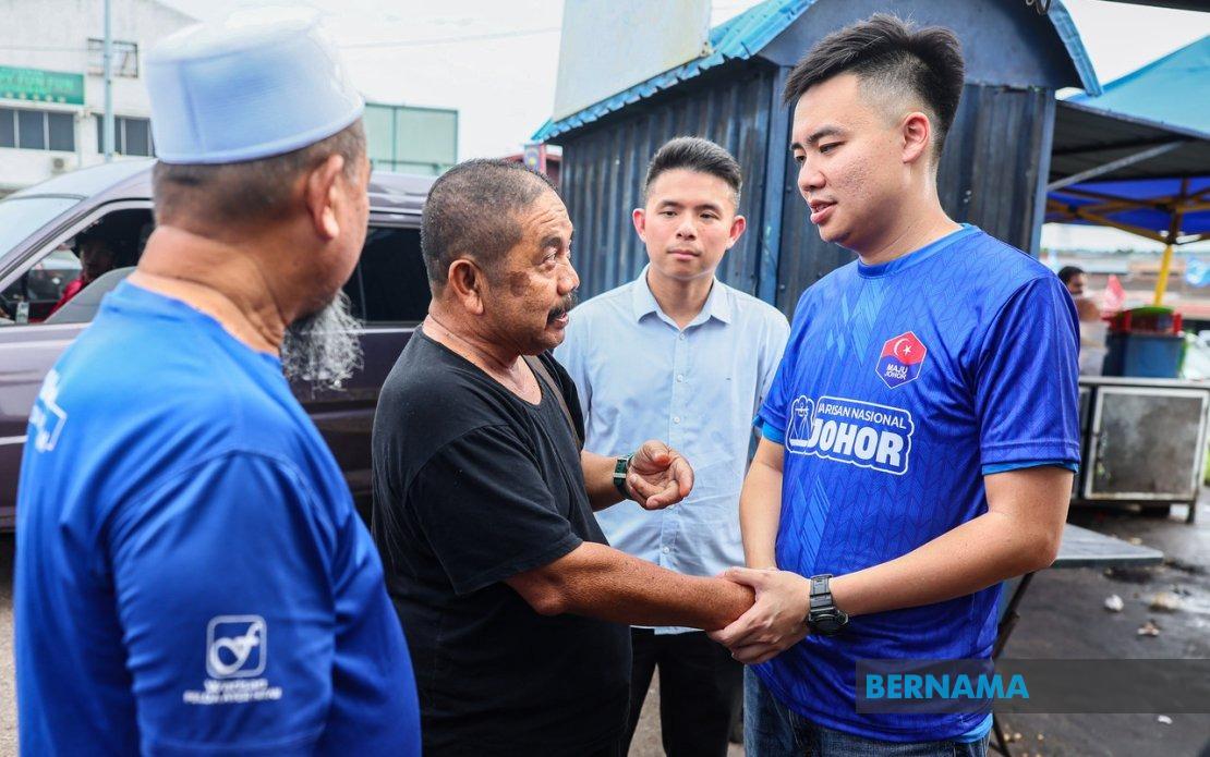 Yap Zhi Peng Pins Mengkibol Campaign on Jobs and Youth Prospects