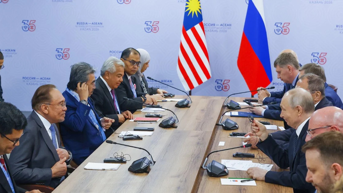 Anwar expresses gratitude to Putin over Russia's support for Malaysia-Petronas energy ties
