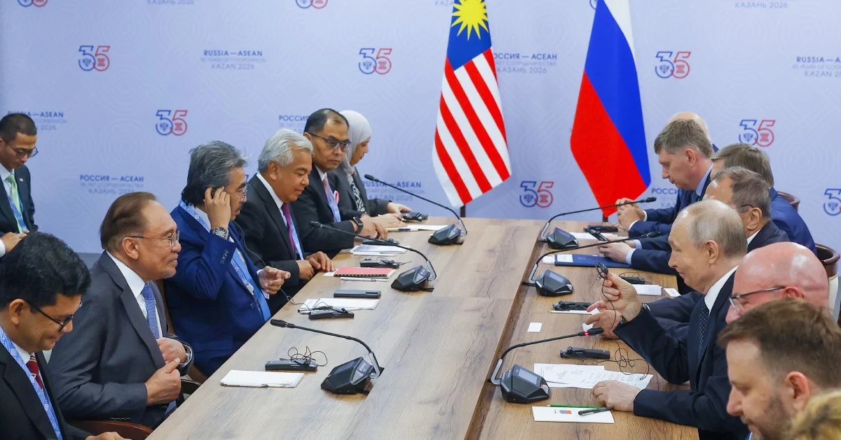 Anwar expresses gratitude to Putin over Russia's support for Malaysia-Petronas energy ties