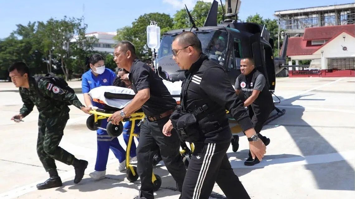 Twin bombings in Thailand's south wound dozen police officers