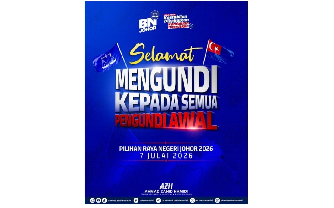 Ahmad Zahid Urges Early Voters in Johor Election to Act With Integrity
