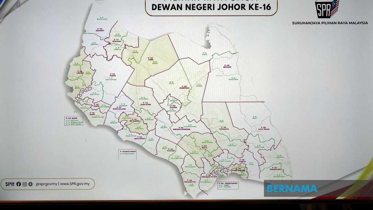 Johor's 16th State Election Enters Critical Phase as Nomination Day Begins Tomorrow