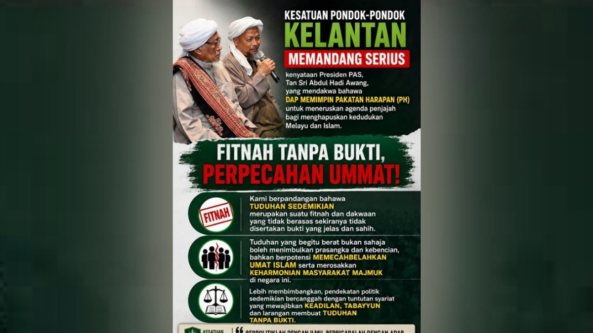 Islamic Scholars' Body Calls for End to Divisive Political Rhetoric in Malaysia