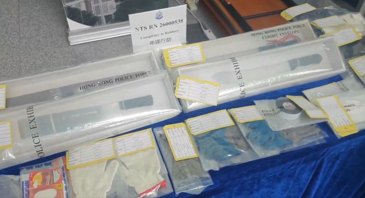 Seven arrested in HK$7 million gold heist at Hong Kong airport