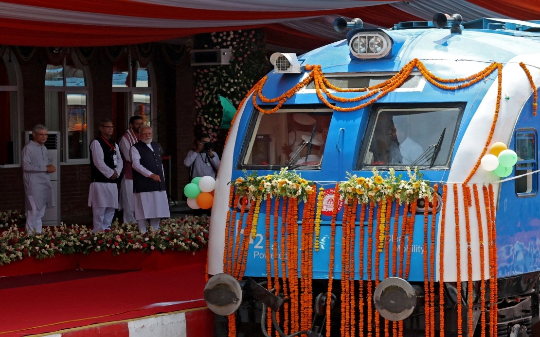 India Launches First Hydrogen-Powered Train, Joining Global Green Rail Revolution