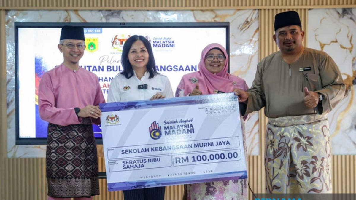 SK Murni Jaya Receives RM100,000 from Ministry of Communications to Upgrade School Facilities
