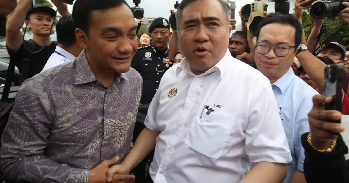 Loke and Onn Hafiz maintain civility despite prior online clash