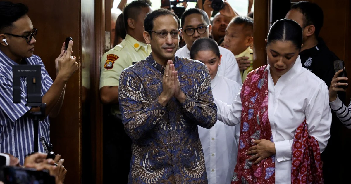 Indonesian Court Convicts Tech Entrepreneur and Ex-Education Minister Nadiem Makarim of Corruption