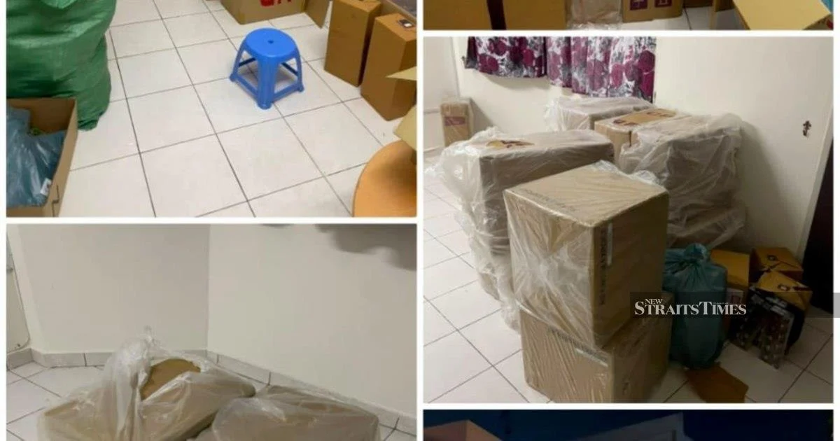 Police Arrest Three Foreigners, Seize Nearly RM770,000 in Contraband Cigarettes in Johor Baru
