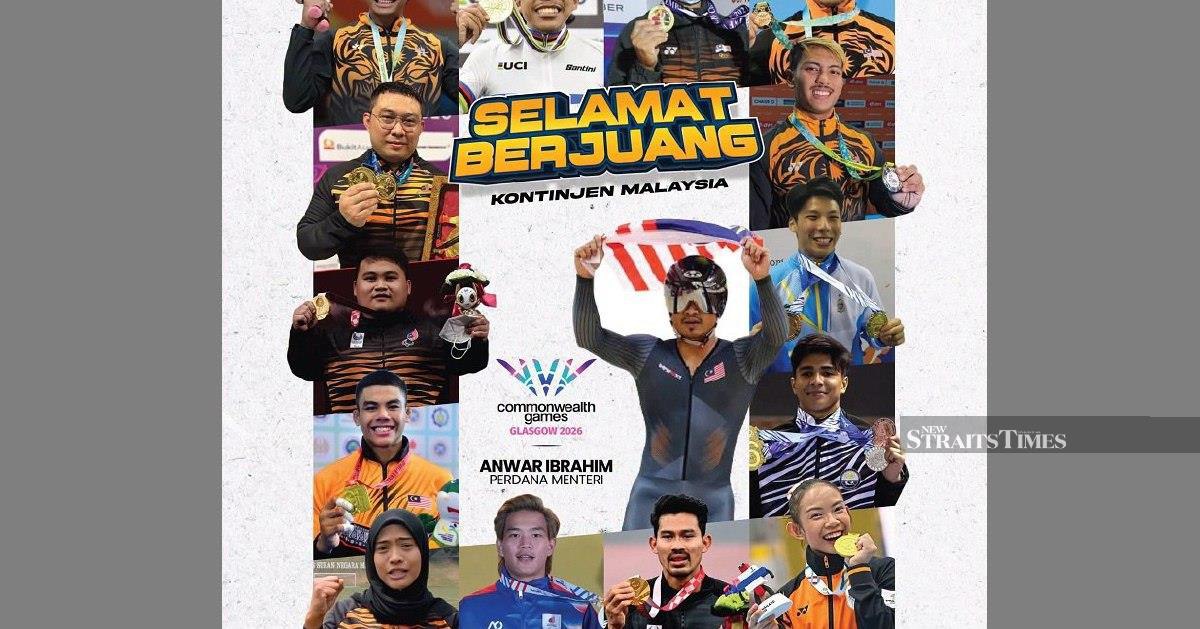 Anwar Throws Support Behind Malaysia's Commonwealth Games Team