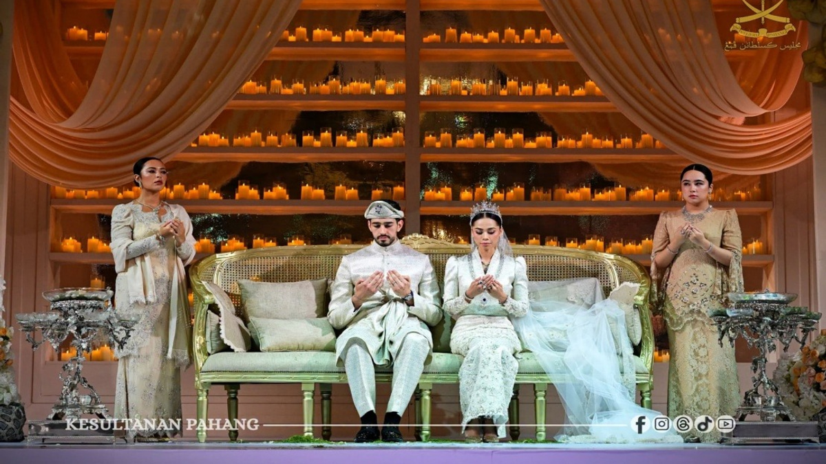 Pahang Sultan Presides Over Daughter's Wedding Reception in Kuala Lumpur