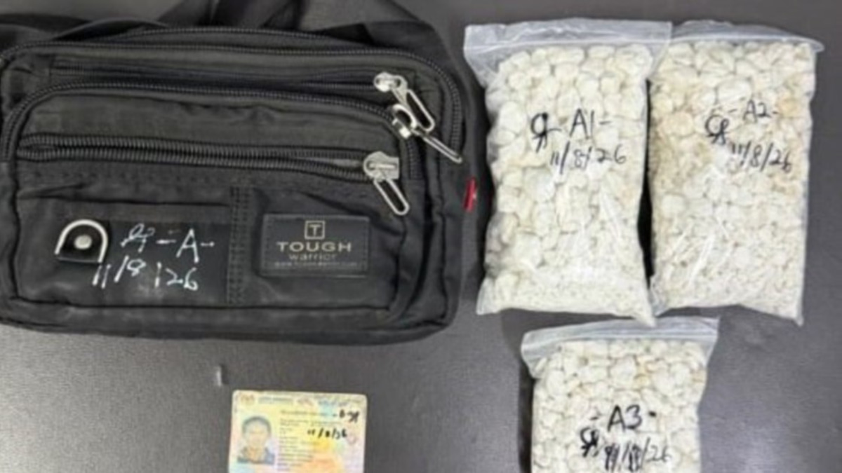 Police Seize Over 1kg of Heroin in Simpang Renggam Drug Bust
