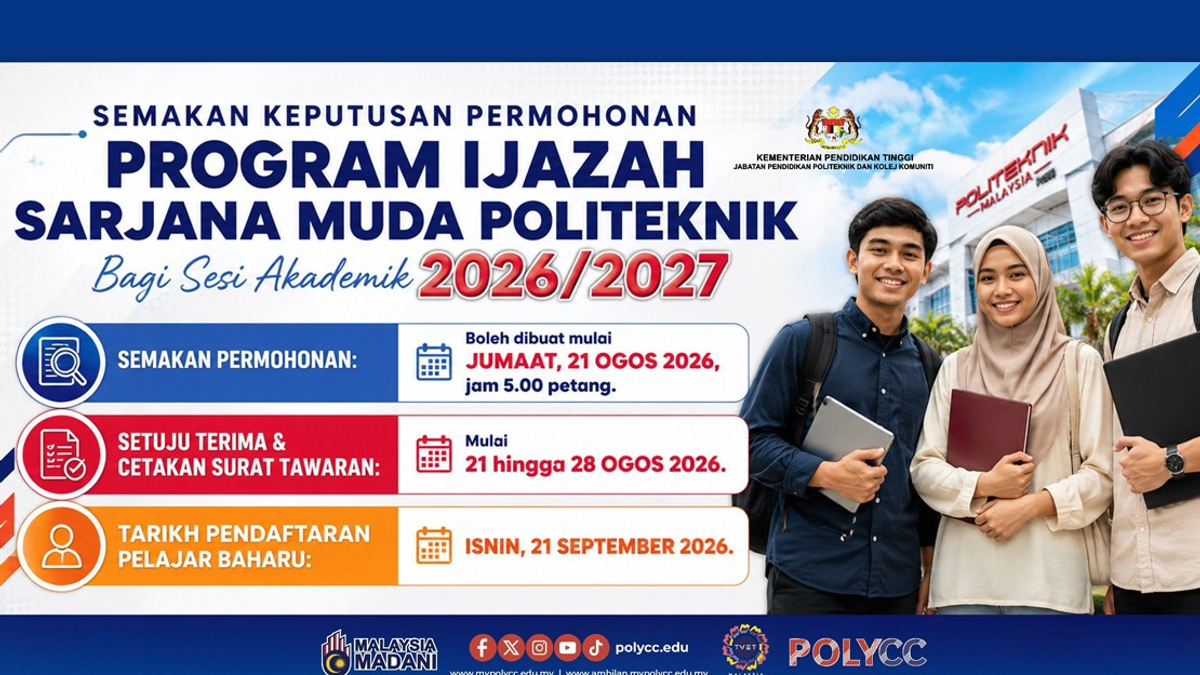 Polytechnic Bachelor's Degree Places Now Open; Acceptance Deadline Set for August 28