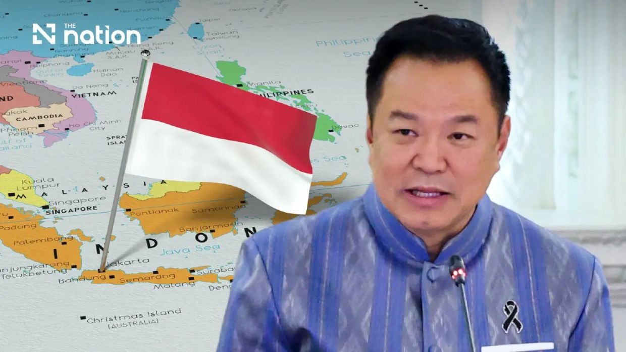 Thai PM Anutin heads to Indonesia for first high-level visit in 15 years