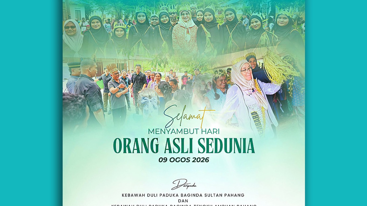 Pahang Royals Champion Orang Asli Heritage and Development