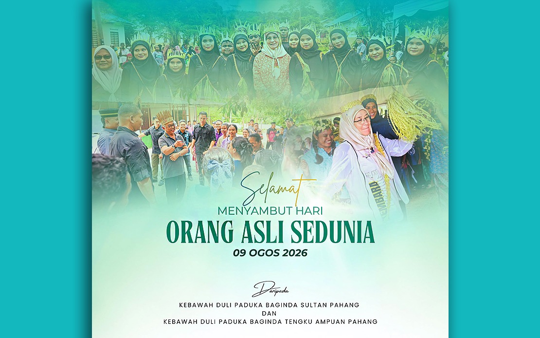 Pahang Royals Champion Orang Asli Heritage and Development