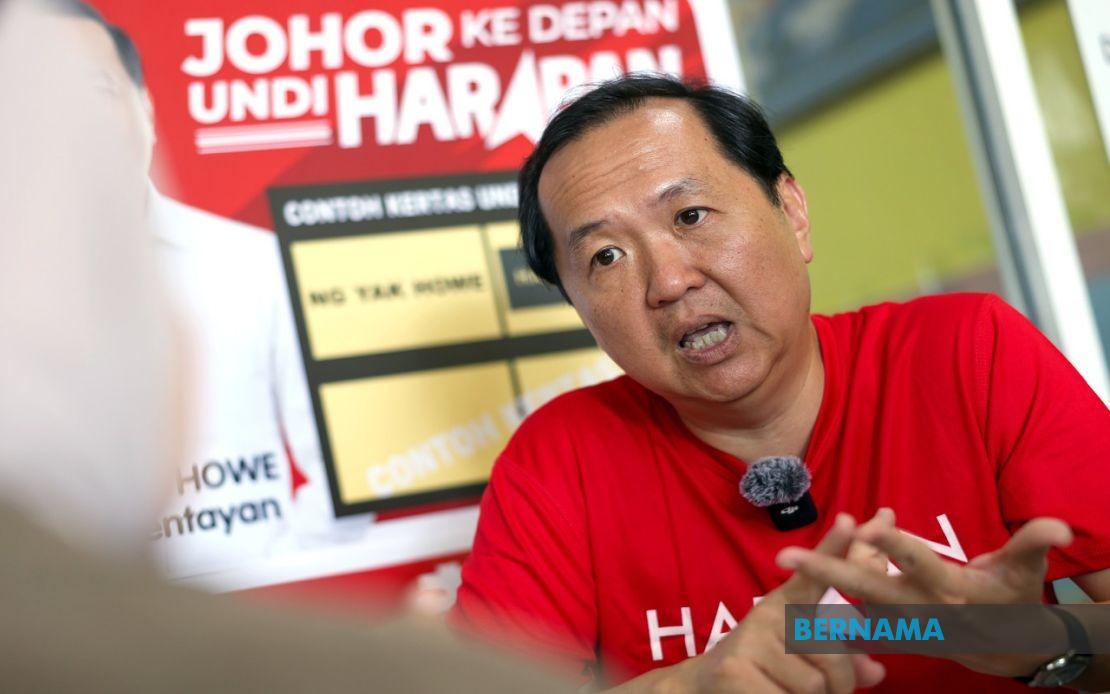 Ng Yak Howe pledges to revitalise Muar town centre in Bentayan contest