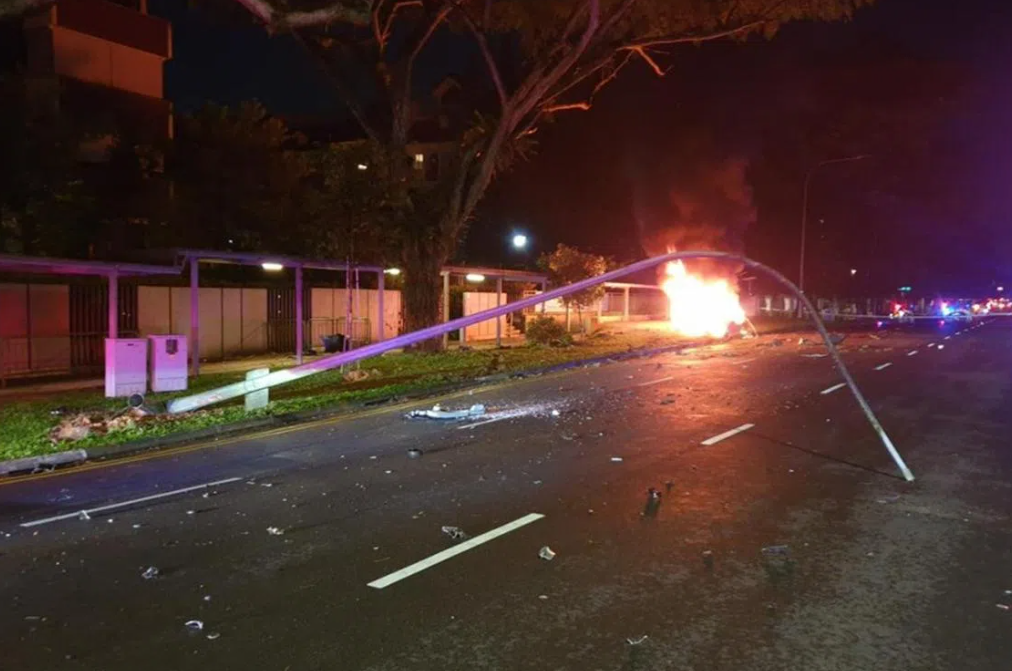 Singapore man charged after drink-driving rampage leaves school bus passengers injured