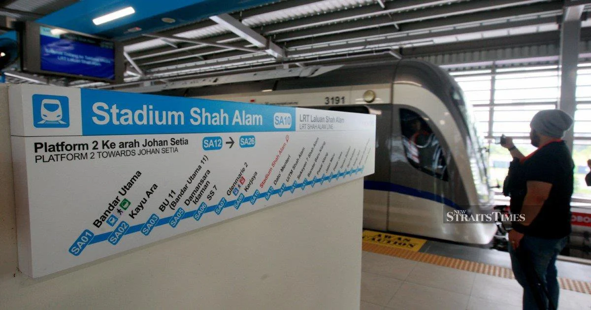 PM Anwar to Inaugurate LRT3 Shah Alam Extension This Sunday