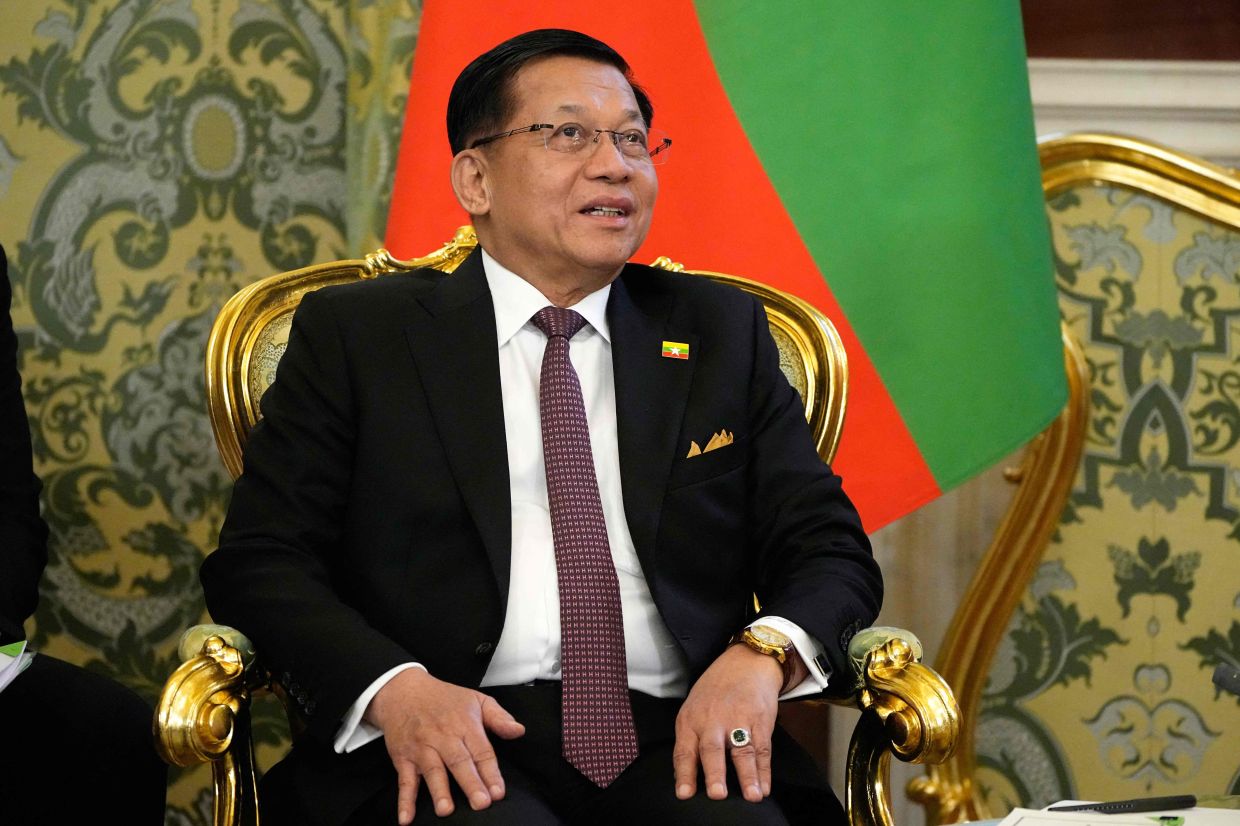 Myanmar's Min Aung Hlaing to visit Cambodia in September, drawing scrutiny over legitimacy bid
