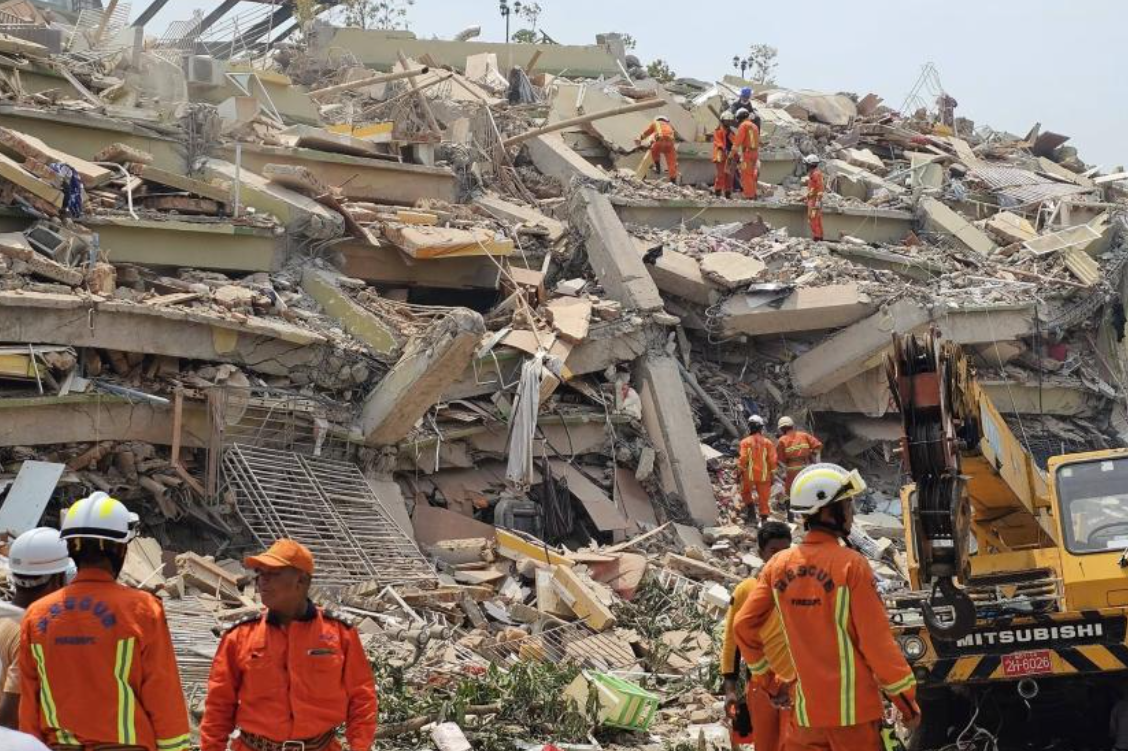 Sky Villa condo owner U Naing Htun Lin jailed five years over Mandalay earthquake collapse that killed over 200