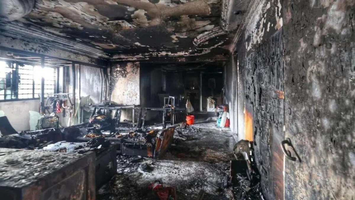 Two rescued from HDB flat fire in Singapore's Jurong West; electrical fault suspected