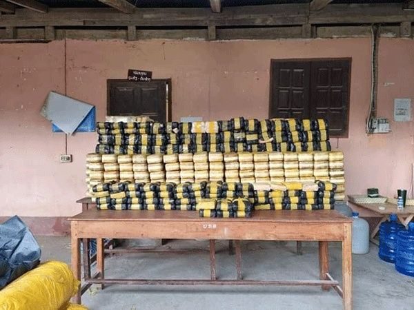 Laos steps up fight against drugs as trafficking cases surge in central province