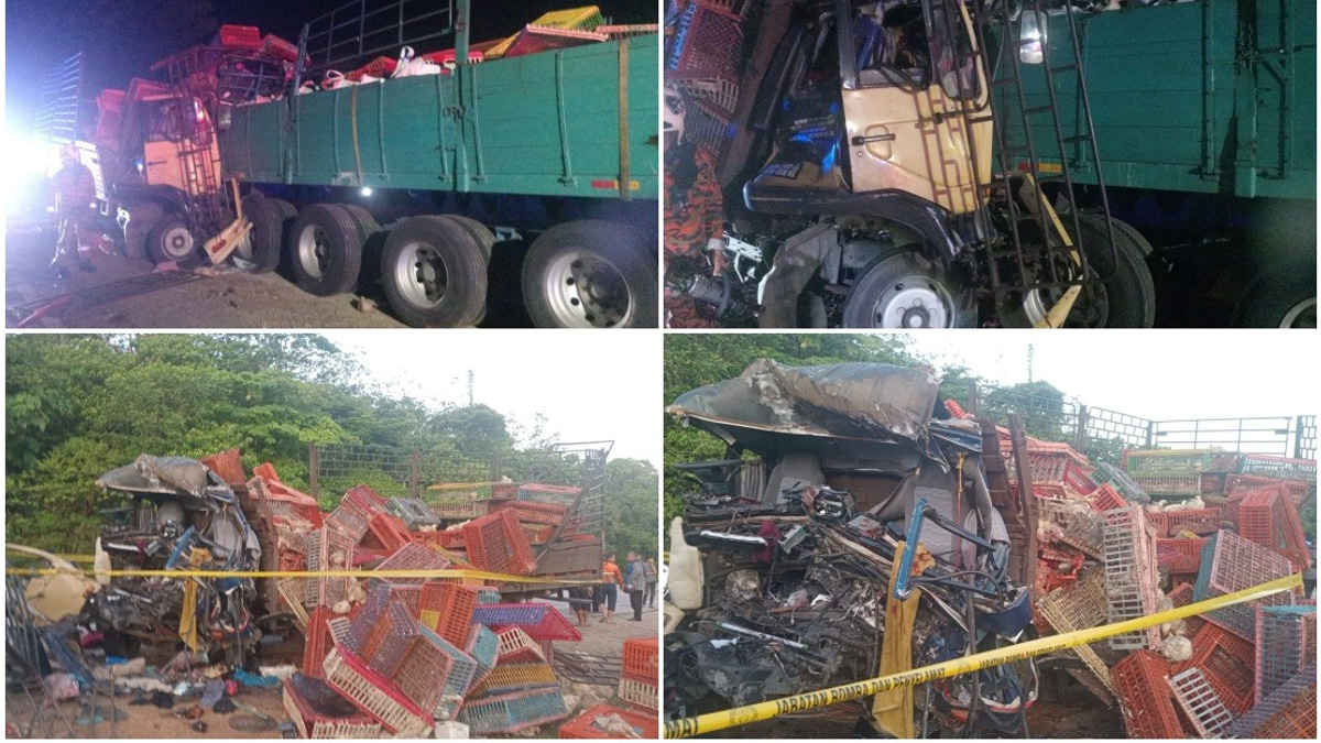 Three Die in East-West Highway Collision as Chicken Lorry Crashes Into Parked Trailer
