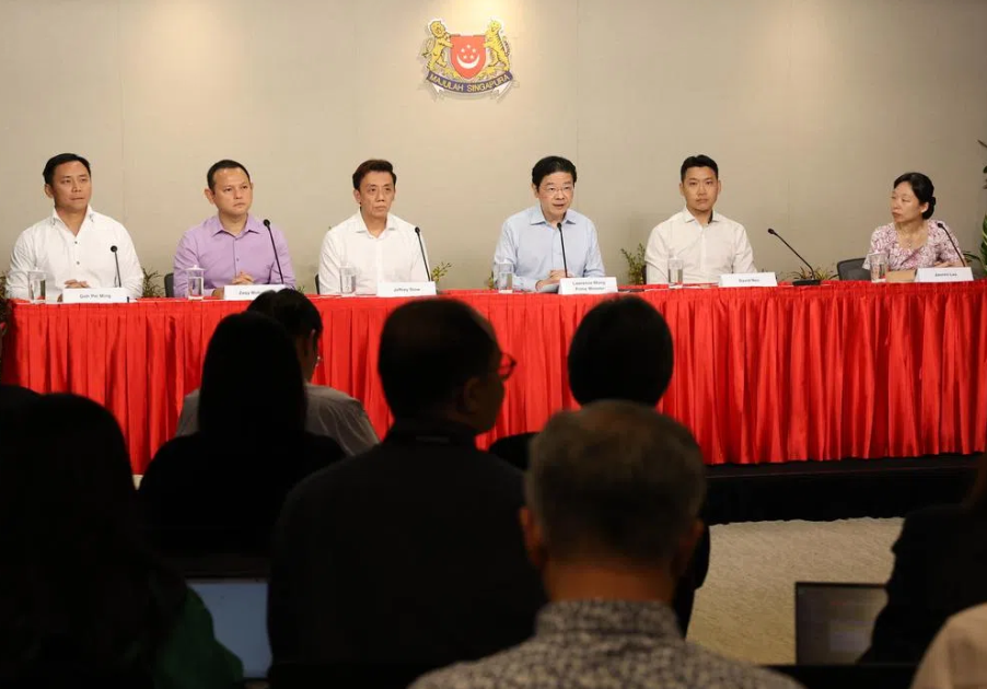 PM Wong Reshuffles Singapore Cabinet, Elevating First-Term Politicians to Senior Roles