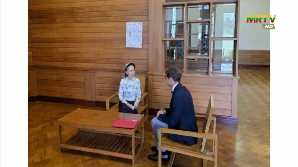 Myanmar Confirms Aung San Suu Kyi Met Red Cross Official as Region Demands Health Verification