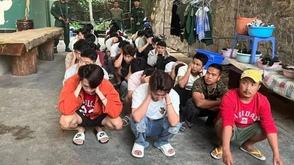 Four Chinese Nationals Detained in Myanmar for Running Online Scams and Illegal Gambling