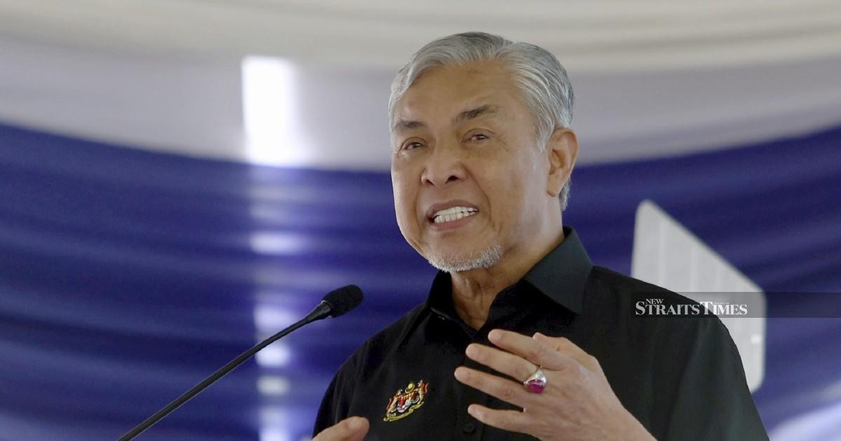 BN's Negri Sembilan Blueprint Targets Unfinished Programmes, Says Zahid