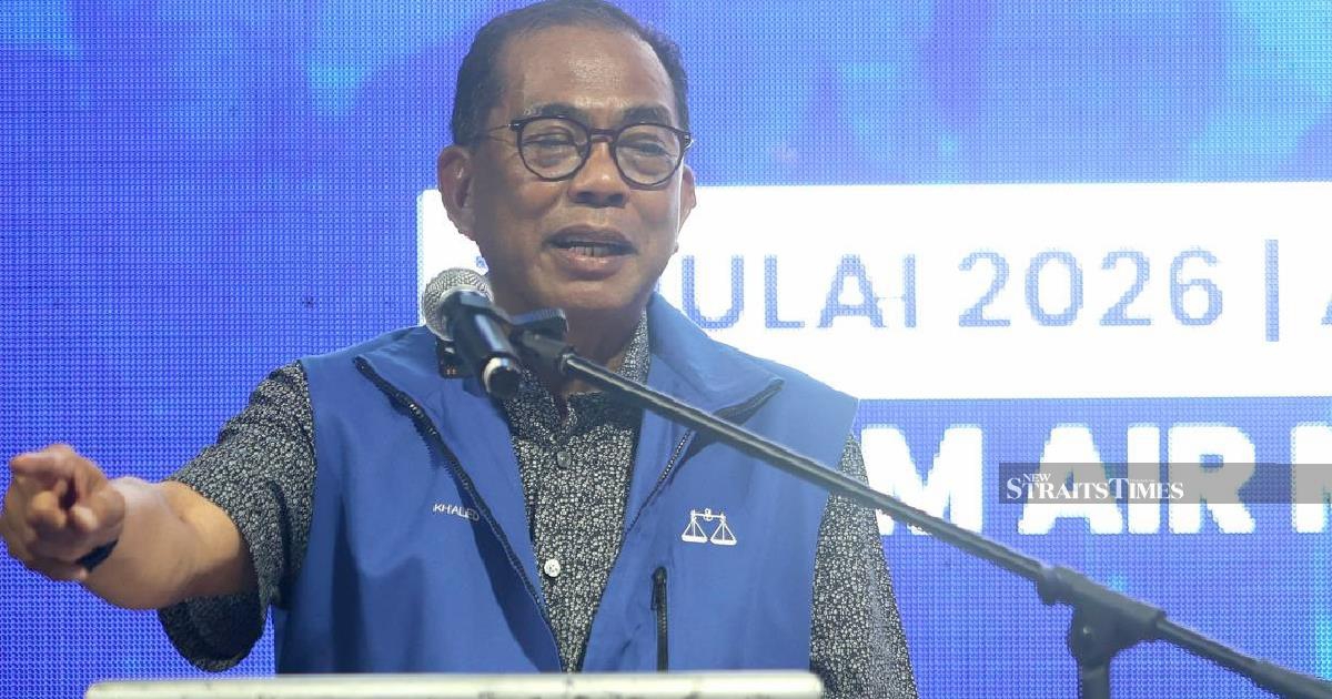 Khaled urges Negri Sembilan voters to decisively reject Bersatu in state poll
