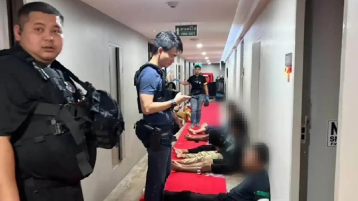 Thai Police Dismantle Alleged Casino and Drug Operation at Nonthaburi Hotel Catering to Chinese Clients