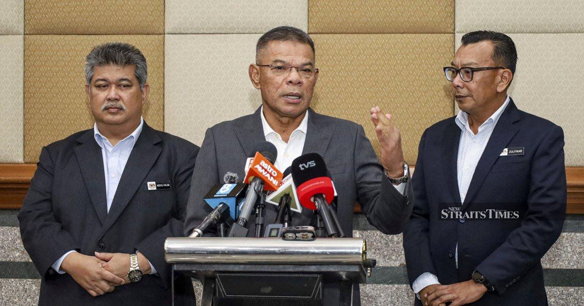Police will not tolerate misconduct, says Saifuddin after 12 personnel arrested